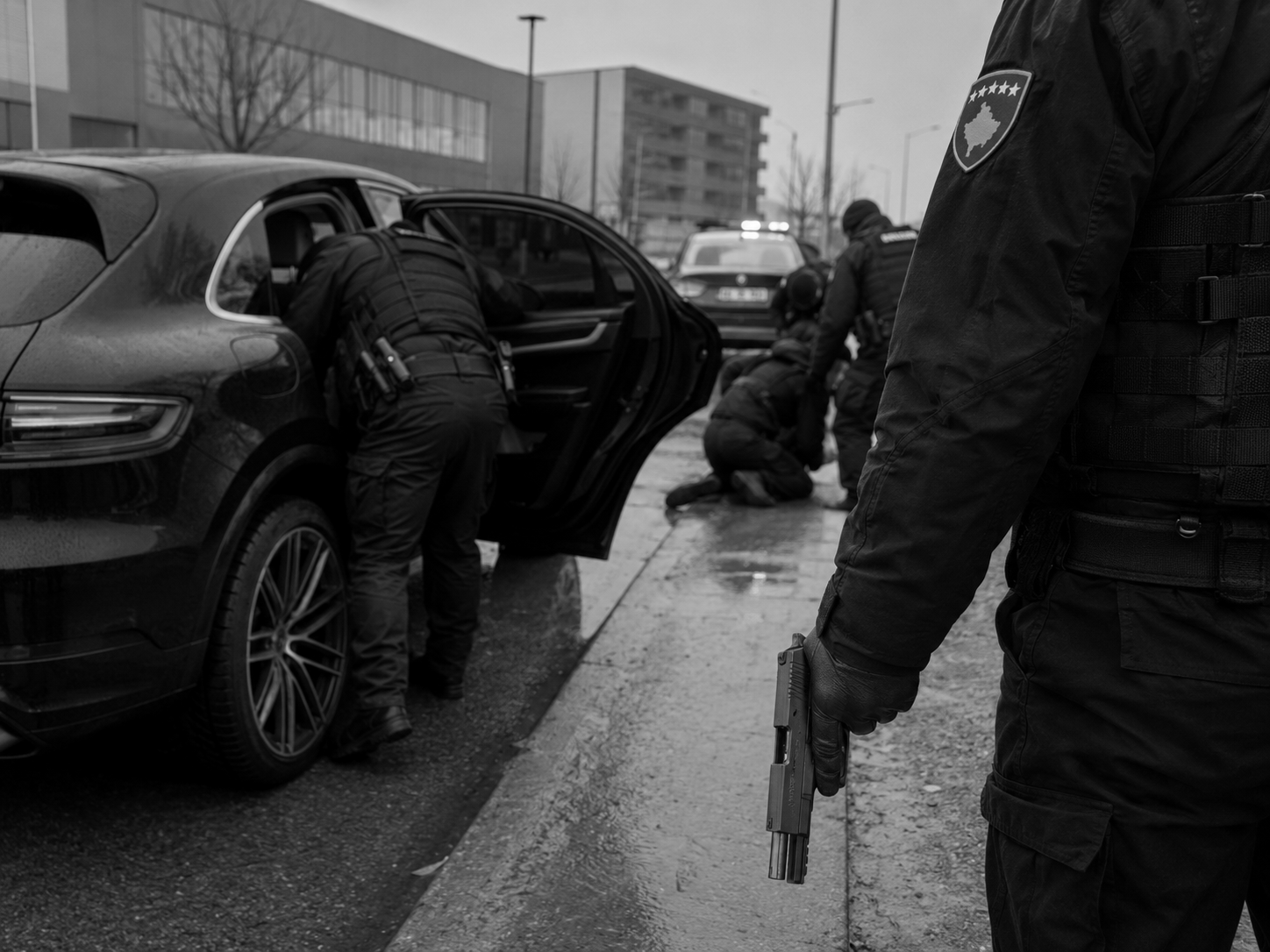 foto kryesore — Të shtëna nga një Porsche në Zonën…