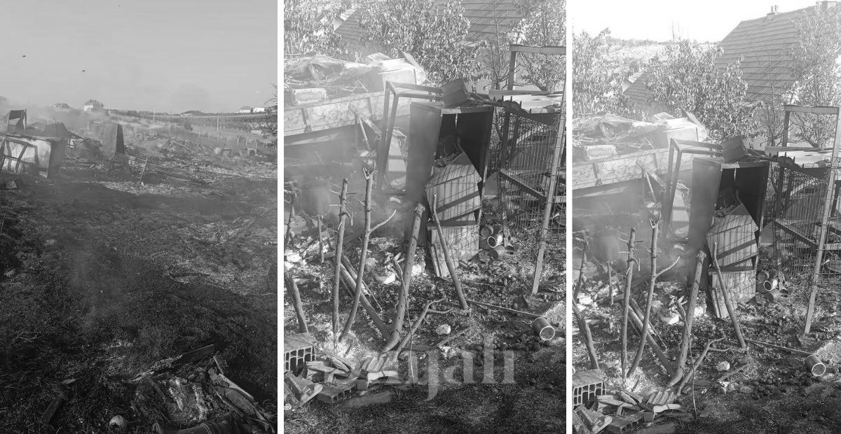 foto kryesore — Djegia e hamulloreve shkakton zjarr të madh…