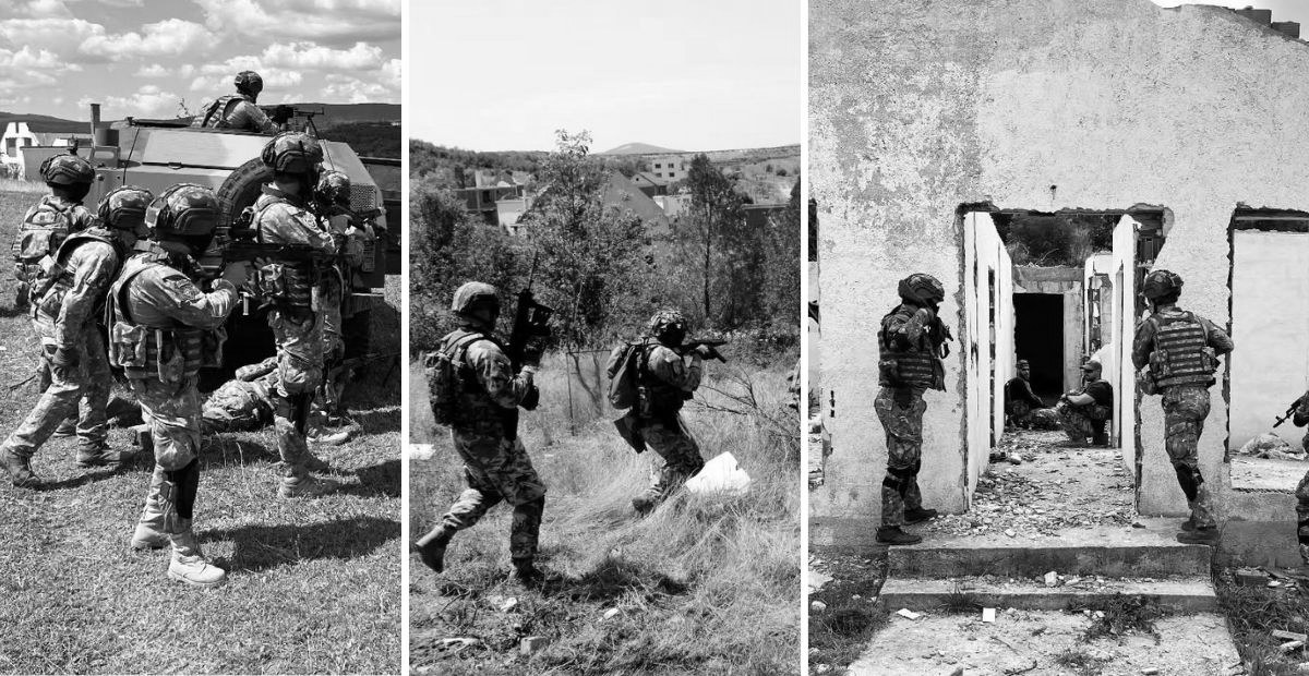 foto kryesore — Ushtarët hungarezë të KFOR-it zhvillojnë…