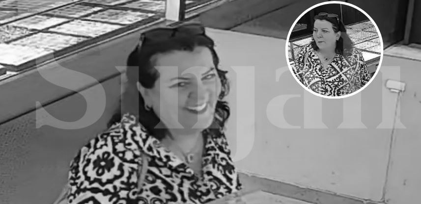 foto kryesore — Një grua vjedh “me stil” një hallkë dore në…