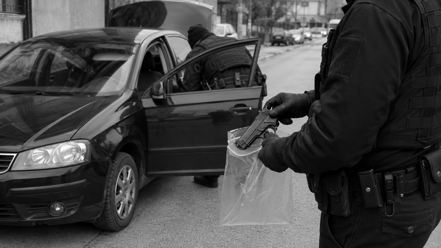 foto kryesore — Kontrolli i një Fordi në Ferizaj çon…