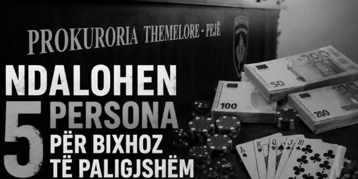 foto kryesore — Prokuroria e Pejës ndalon 5 persona të…