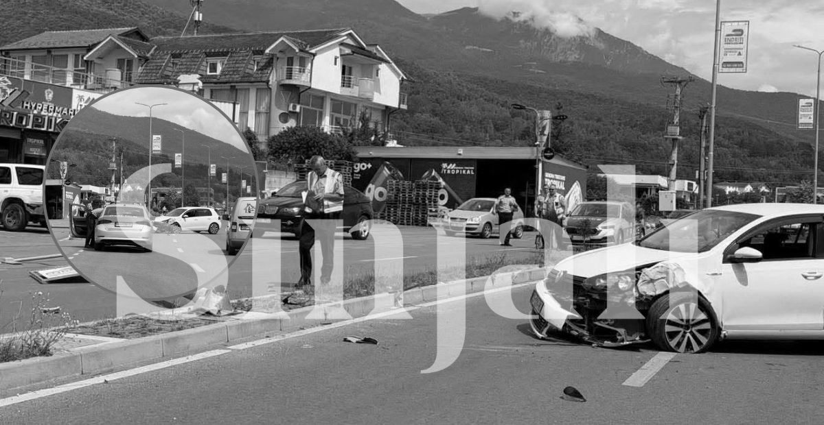 foto kryesore — Aksident në magjistralen Pejë–Deçan, vetura…