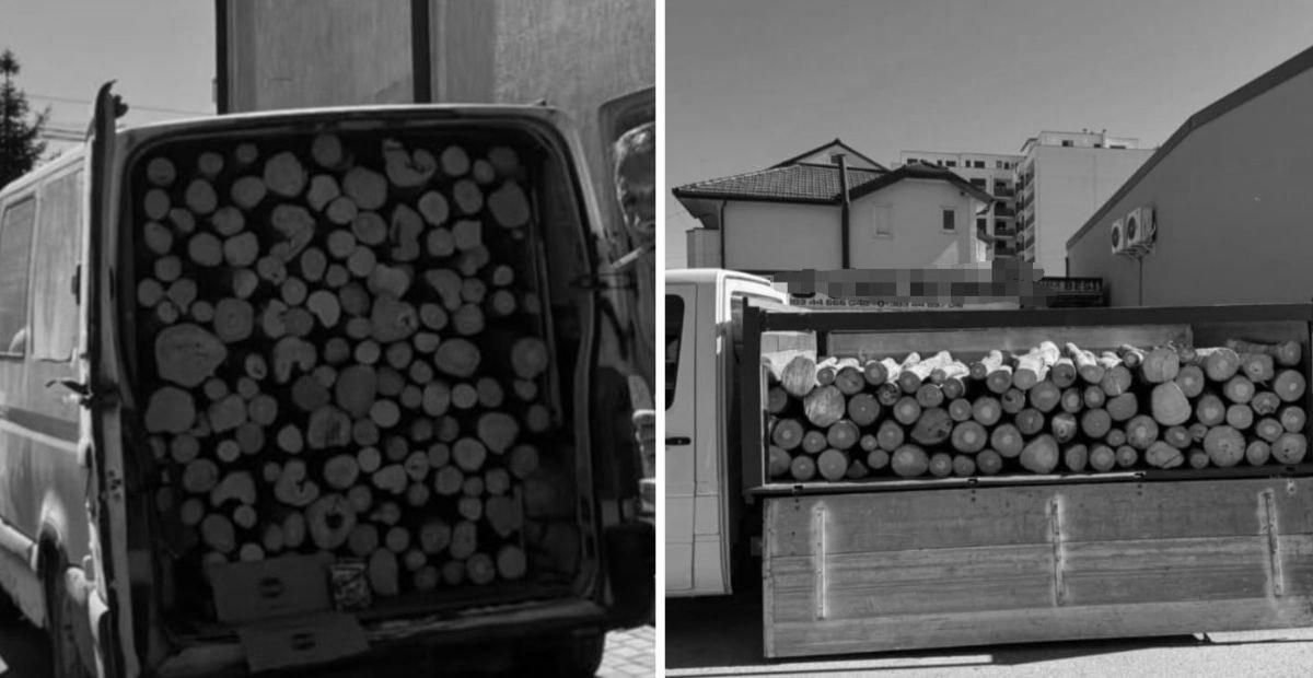 foto kryesore — Pesë furgonë dhe një kamion ndalohen në…
