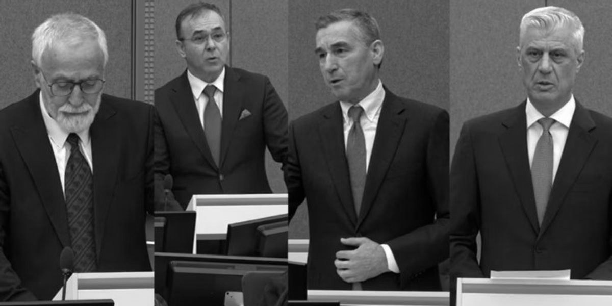 foto kryesore — Aktgjykimi për Thaçin dhe të tjerët të…