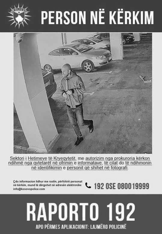 foto kryesore — Policia kërkon ndihmën e qytetarëve për të…