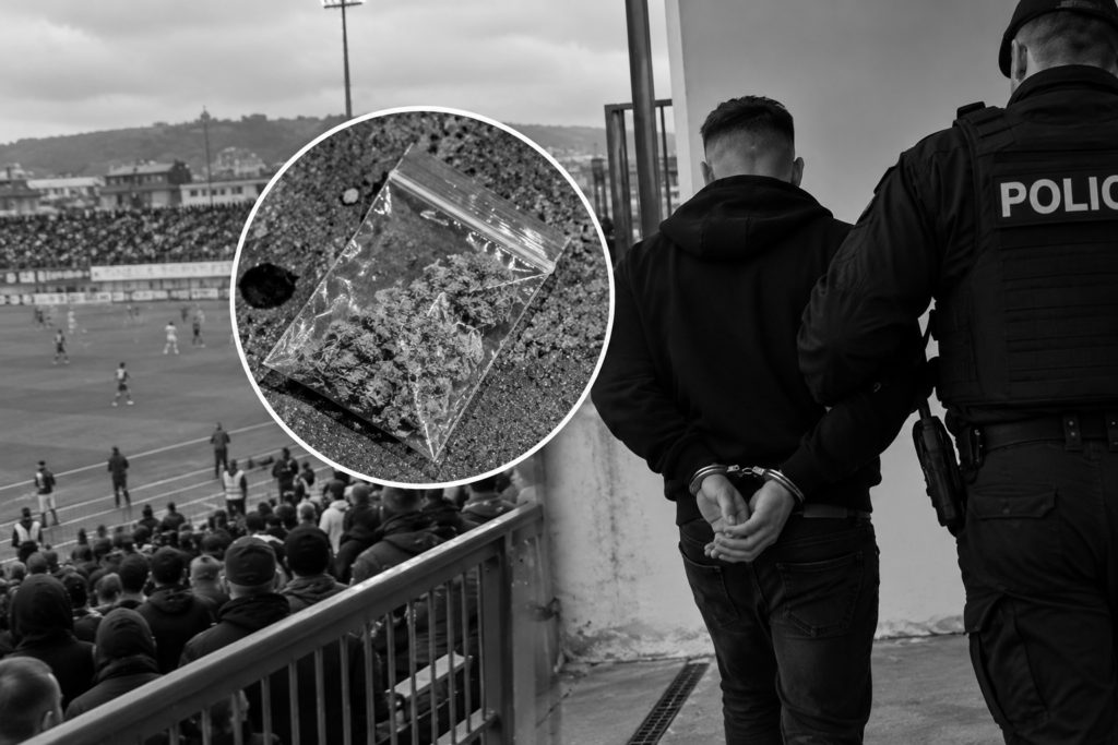 foto kryesore — Droga edhe gjatë ndeshjes…