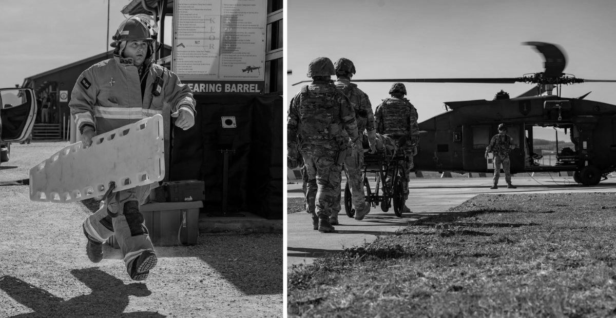 foto kryesore — KFOR-i zhvillon ushtrim për viktima masive…