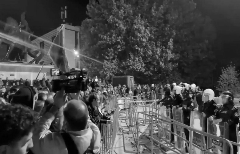 foto kryesore — Policia e Kosovës për protestën e djeshme:…