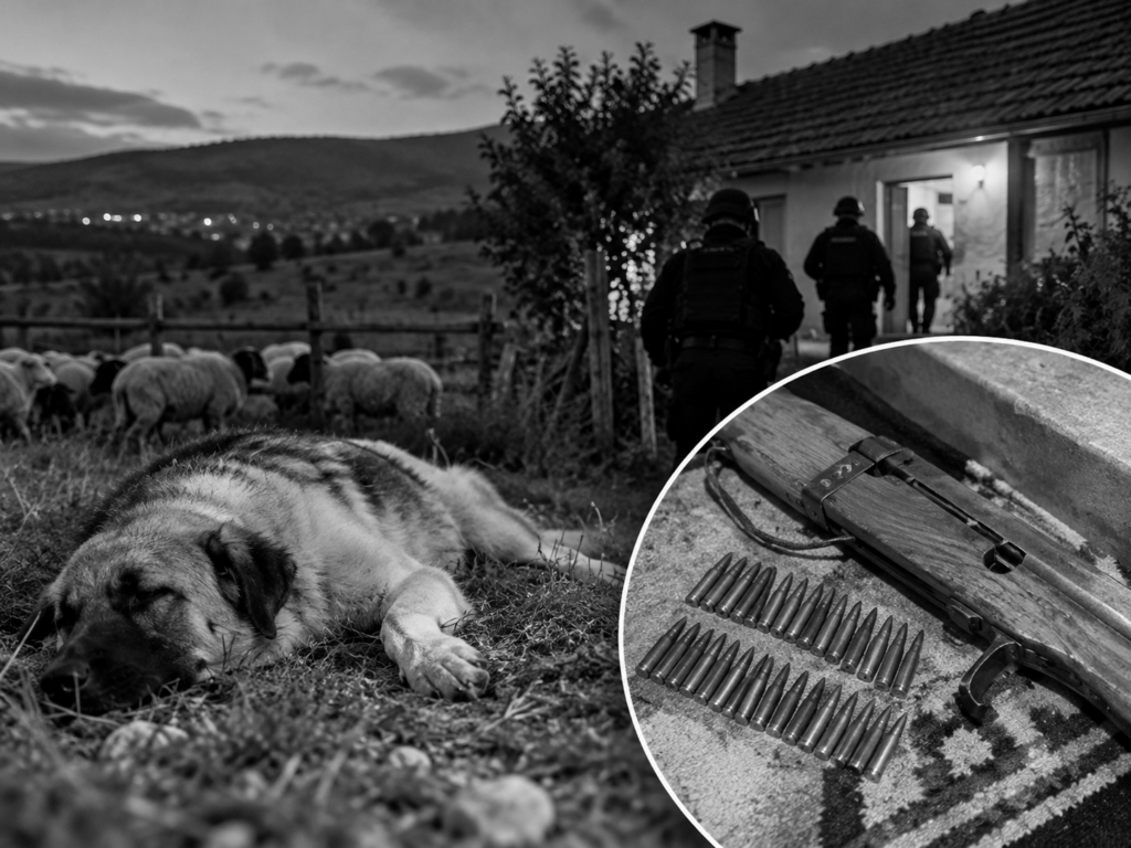 foto kryesore — Ia qëllon me pushkë qenin që po ruante…