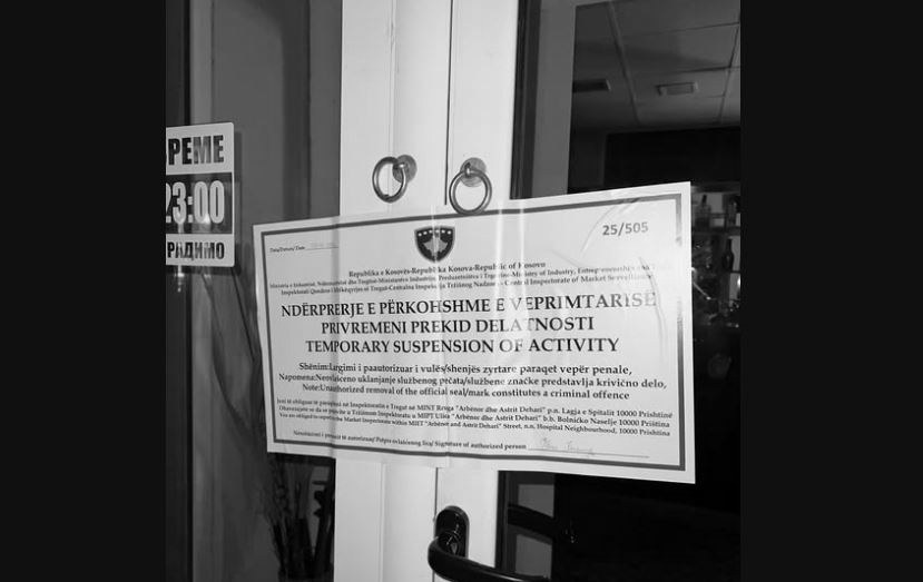 foto kryesore — Mbyllen shtatë biznese në veri të Kosovës,…